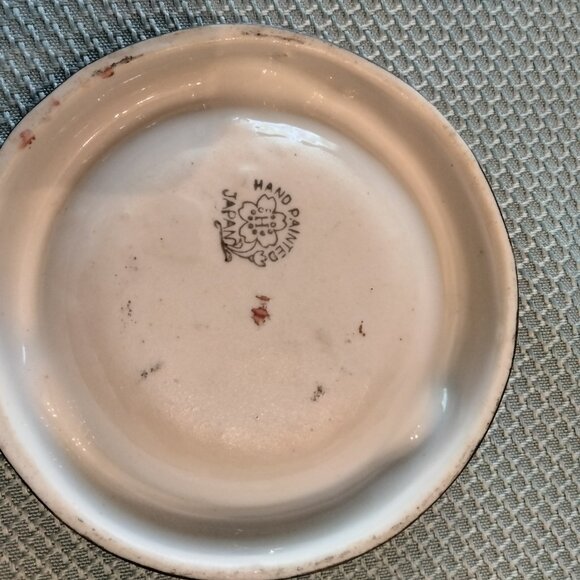Vintage Hand Painted Japanese Ashtray - Picture 4 of 4